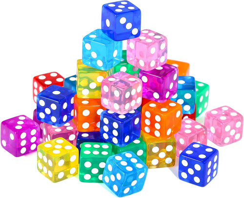 Pieces 16mm dice set 8 - 16mm,